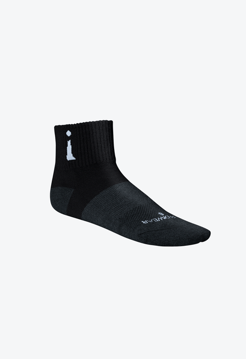 Active Socks - S / Black / Quarter