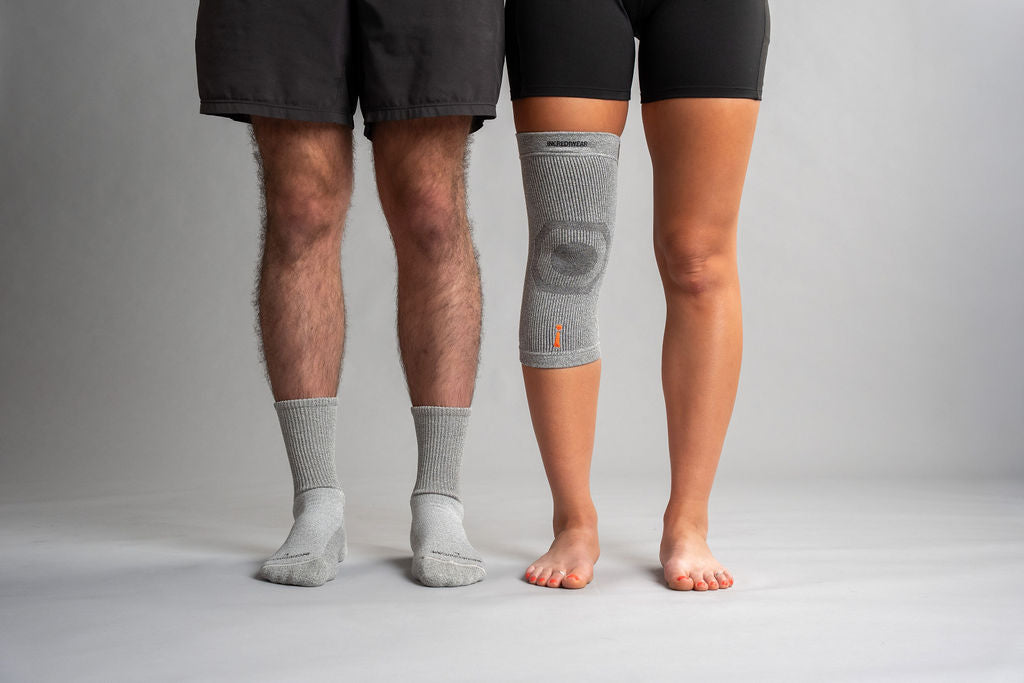 KNEE SLEEVE AND CIRCULATION SOCKS BUNDLE